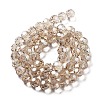 Electroplate Transparent Glass Beads Strands LS-EGLA-A035-T10mm-A22-2