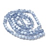 Crackle Glass Beads Strands GLAA-U001-8mm-14-3