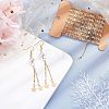 Brass Dapped Chains CHC-FH0001-01G-4