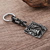 304 Stainless Steel Plague Doctor Keychains LZ6609-3