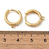Brass Earring Findings KK-O100-02C-G-3
