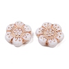 Bohemia Czech Pressed Glass Beads GLAA-I061-08C-2