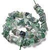 Rough Raw Natural Green Fluorite Beads Strands G-J388-03-3