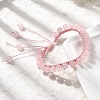 Adjustable Natural & Synthetic Mixed Gemstone Beads Braided Bead Bracelets for Women BJEW-L713-B-4