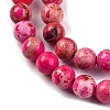 Dyed Natural Regalite/Imperial Jasper/Sea Sediment Jasper Beads Strands G-B124-C02-07-4