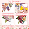 3 Sheets 3 Styles PVC Waterproof Decorative Stickers DIY-WH0404-040-5