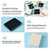 Rhombus Textured Cardboard Gift Storage Boxes CON-TAC0010-03A-03-6