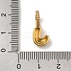 Brass Micro Pave Cubic Zirconia Pendants KK-K345-13J-G-3