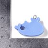 Ocean Theme Opaque Resin Pendants RESI-S403-02A-3