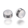 Brass Rings Silicone Ear Nuts SIL-N003-04B-2