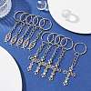 Tibetan Style Alloy Keychain KEYC-JKC00555-01-4