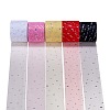 BENECREAT Glitter Sequin Deco Mesh Ribbons OCOR-BC0006-06-7