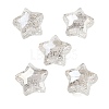 UV Plating Acrylic European Large Hole Beads OACR-S142-02C-1