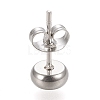 Non-Tarnish 304 Stainless Steel Stud Earring Settings STAS-K202-05A-P-3