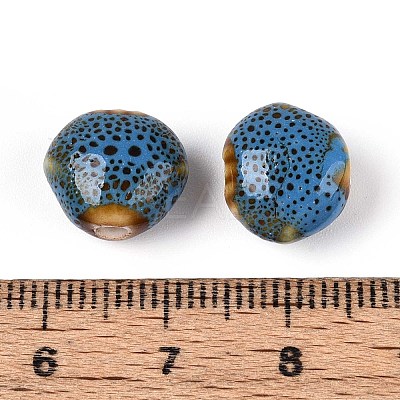 Handmade Porcelain Ceramic Beads PORC-T133-29I-1