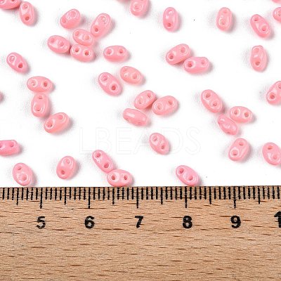 Baking Paint Glass Seed Beads SEED-T006-03O-1