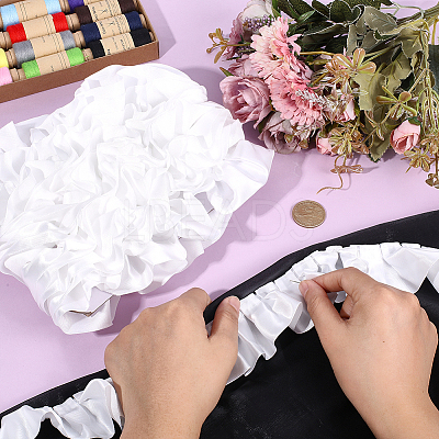 1Roll Polyester Ribbons SRIB-ME0001-15B-1