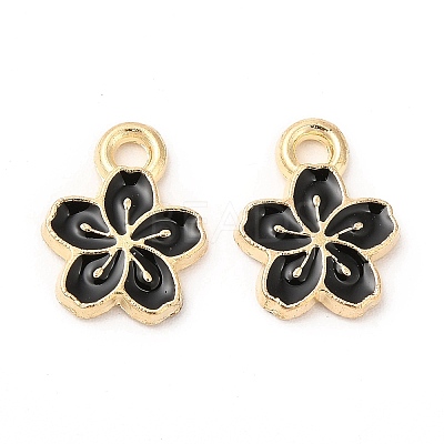 Alloy Enamel Charms ENAM-C005-34G-01-1