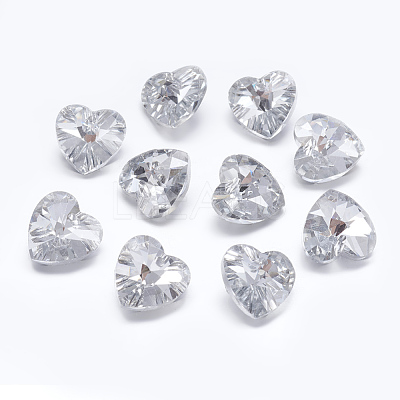 Valentine's Day Handmade Glass Pendants GH14mm01Y-S-1
