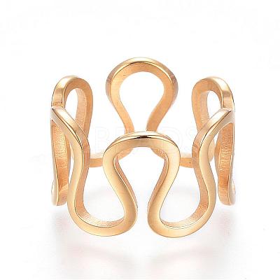 304 Stainless Steel Wide Band Rings RJEW-G081-29G-17mm-1