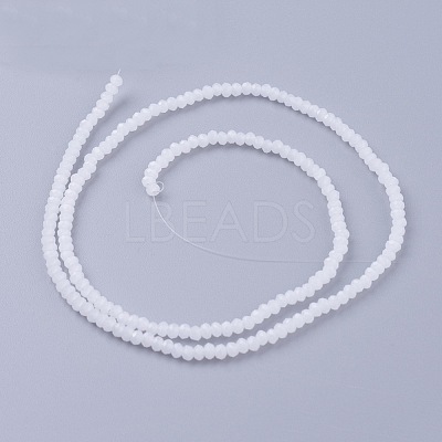 Imitation Jade Glass Beads Strands GLAA-G045-A05-1