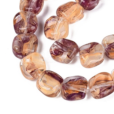 Handmade Lampwork Beads Strands LA-N046-01I-1