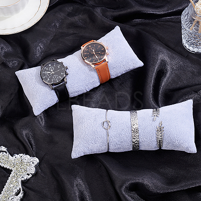 2Pcs Velvet Watch Pillow Jewelry Displays ODIS-BBC0001-07A-1