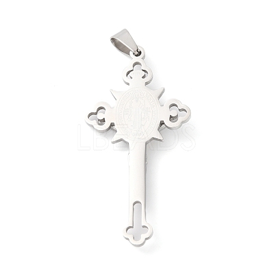 Non-Tarnish 304 Stainless Steel Big Pendants X-STAS-D052-03P-1