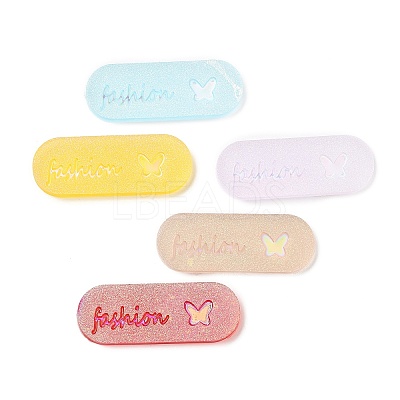 Translucent Resin Cabochons CRES-Z001-10-1