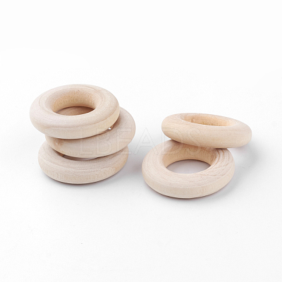 Unfinished Wood Linking Rings X-WOOD-Q024-10-1