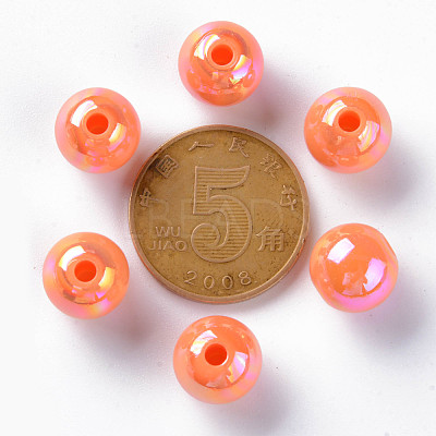 Opaque Acrylic Beads MACR-S370-D10mm-A11-1