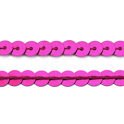 Plastic Paillette/Sequins Chain Rolls BS08Y-1