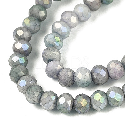 Ombre Effect Dyed Glass Beads Strands GLAA-C023-02-C26-1