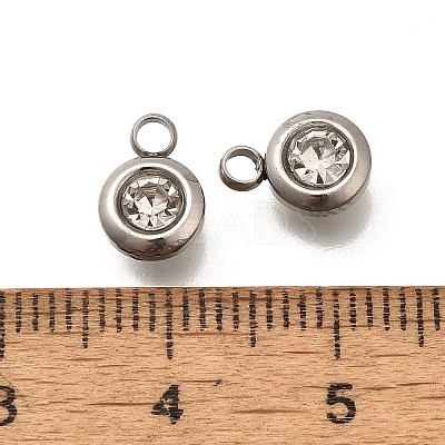 201 Stainless Steel Charms STAS-F311-06P-02-1
