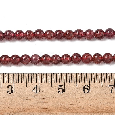 Natural Garnet Beads Strands G-Z104-A01-4mm-1