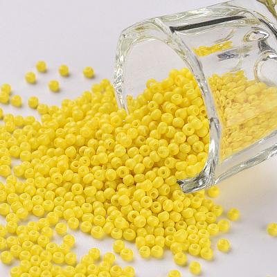 11/0 FGB Grade A Baking Paint Glass Seed Beads X-SEED-N001-A-1001-1