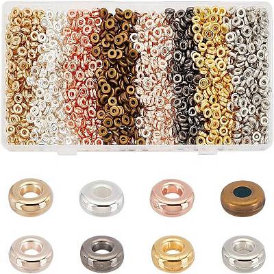 1600Pcs 8 Colors CCB Plastic Beads KY-AR0001-33-1