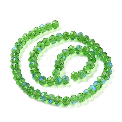 Electroplate Glass Beads Strands X1-EGLA-A034-T4mm-L08-1