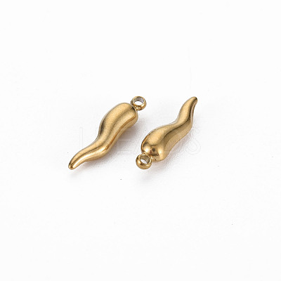 Ion Plating(IP) 304 304 Stainless Steel Charms STAS-N097-105LG-NR-1