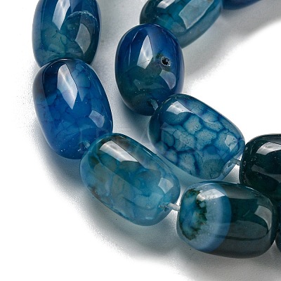 Natural Dragon Veins Agate Beads Strands G-A223-D11-01C-1
