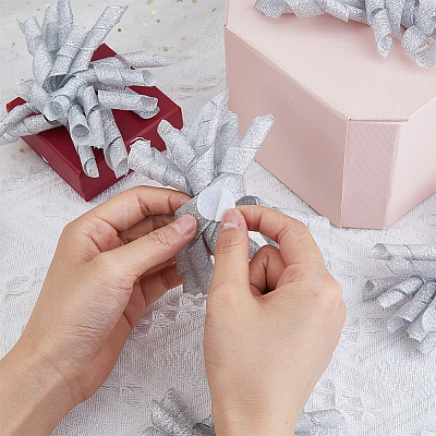 Self-adhesive Polyester Ribbon Ornament DIY-WH0496-50C-1