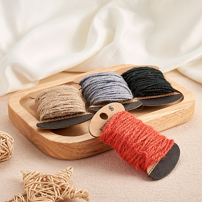 4 Boards 4 Colors Jute Cord OCOR-CW0001-05-1