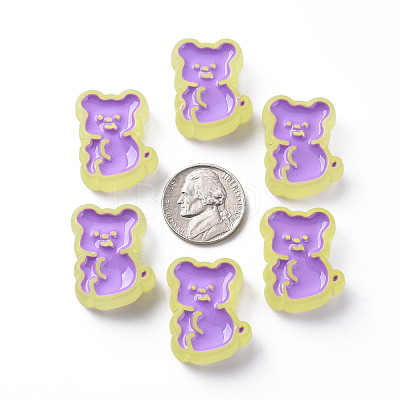 Transparent Acrylic Beads MACR-S374-07B-01-1