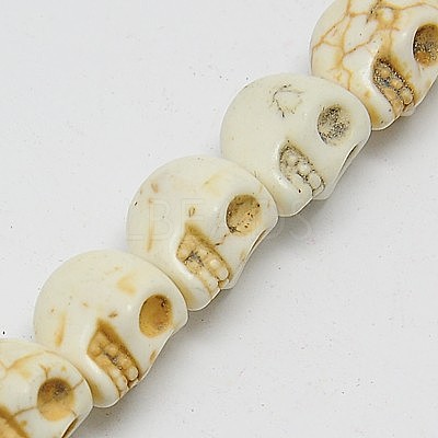 Synthetic Turquoise Beads Strands TURQ-G113-13x18mm-07-1