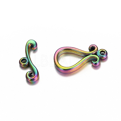 Ion Plating(IP) 304 Stainless Steel Toggle Clasps STAS-I157-01M-1