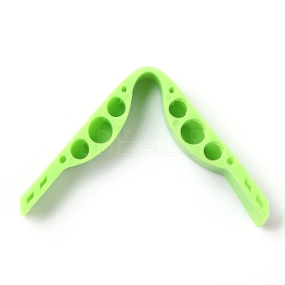 Reusable TPR Anti Fog Nose Bridge Strip AJEW-C006-01D-1