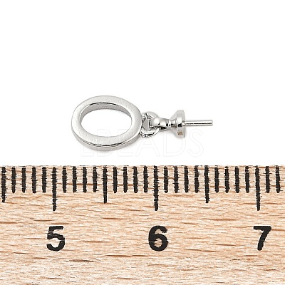 Brass Tube Bails KK-P302-19P-1