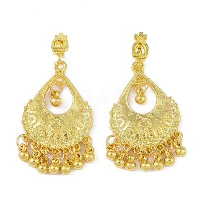 Bohemia Zinc Alloy Clip-on Earrings EJEW-C089-01F-G-1
