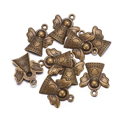 Tibetan Style Alloy Pendants TIBEB-A11978-AB-LF-1