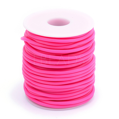 Hollow Pipe PVC Tubular Synthetic Rubber Cord RCOR-R007-4mm-11-1